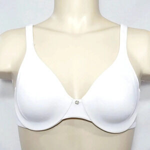 SMALL Warner's 1568 Suddenly Simple Side Support & Lift Underwire Bra White  NWT